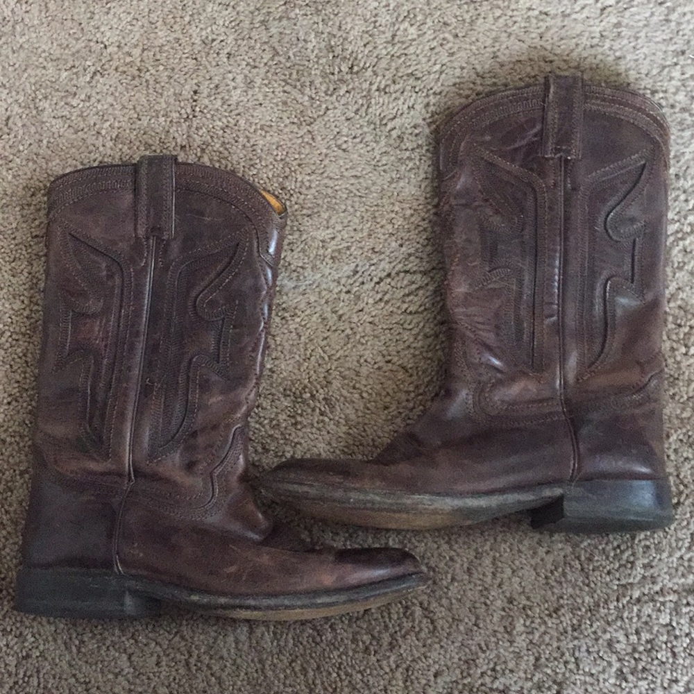 Frye cowboy boots